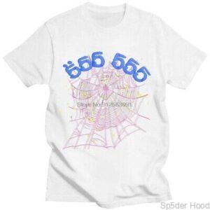 Sp5der 555 555 Angel Number White T-Shirt