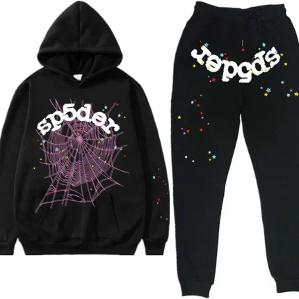 22ss Classic Flame Logo Tracksuit – Black