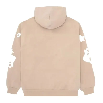 Sp5der Beluga Hoodie Light Brown