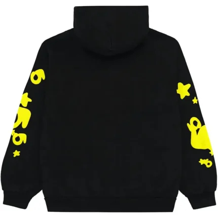 Sp5der Beluga Hoodie Onyx_Yellow