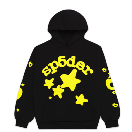 Sp5der Black Beluga Hoodie