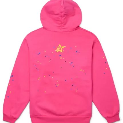 Sp5der P_NK V2 Hoodie Pink