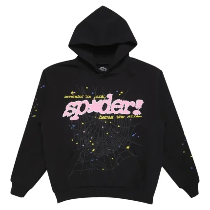 Sp5der P_nk Hoodie ‘Black’