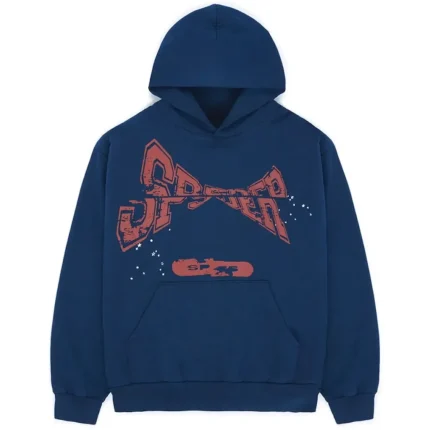 Sp5der Star OG Web Purple V2 Hoodie