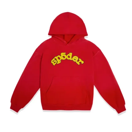 Sp5der Thug Spider Hoodie Red