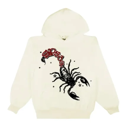 Sp5der Thug Spider Hoodie White
