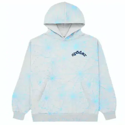 Sp5der Web Hoodie Blue’