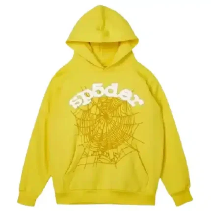 Sp5der Websuit Hoodie Yellow
