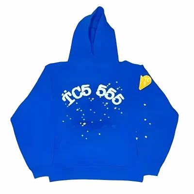 TC5 Sp5der Hoodie Blue